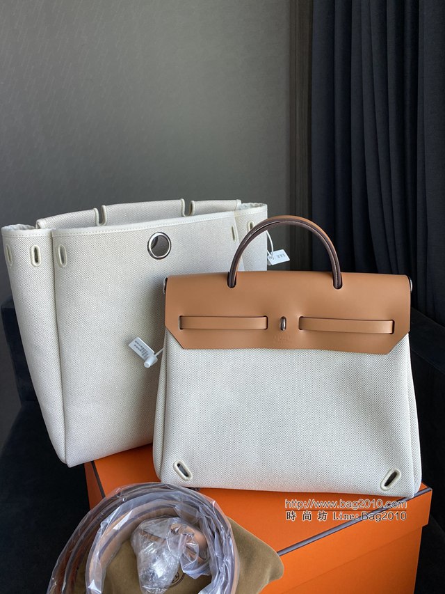Hermes包包 愛馬仕限量古董款Herbag backpack A DOS系列 手提肩背斜挎包 男女同款  tdh2141